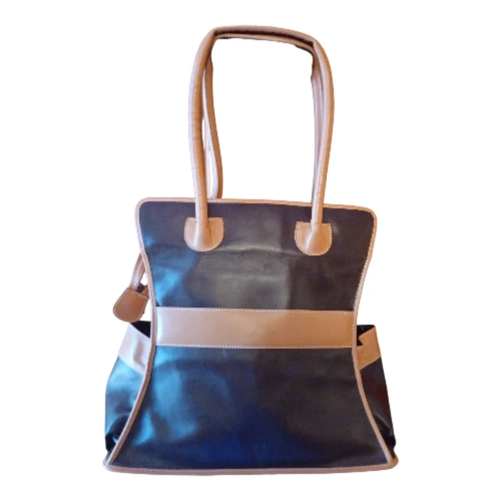 Born Leather Diaper Tote Bag